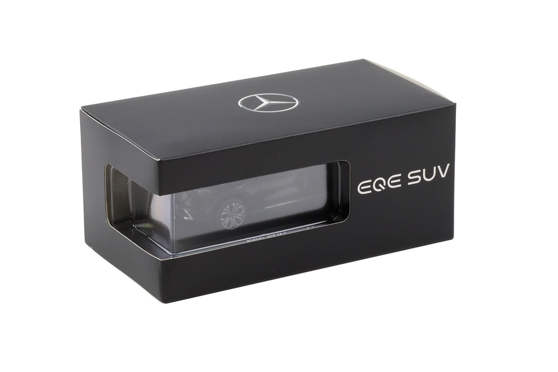 1:43 Spark Mercedes EQE SUV X294 Electric Art Line obsidian black DEALER VERSION