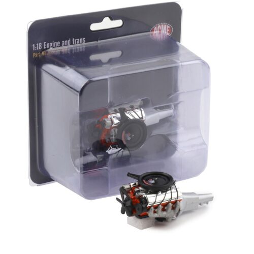 1:18 ACME Chevrolet Camaro 427 Motor & Getriebe Engine and trans A1805736E