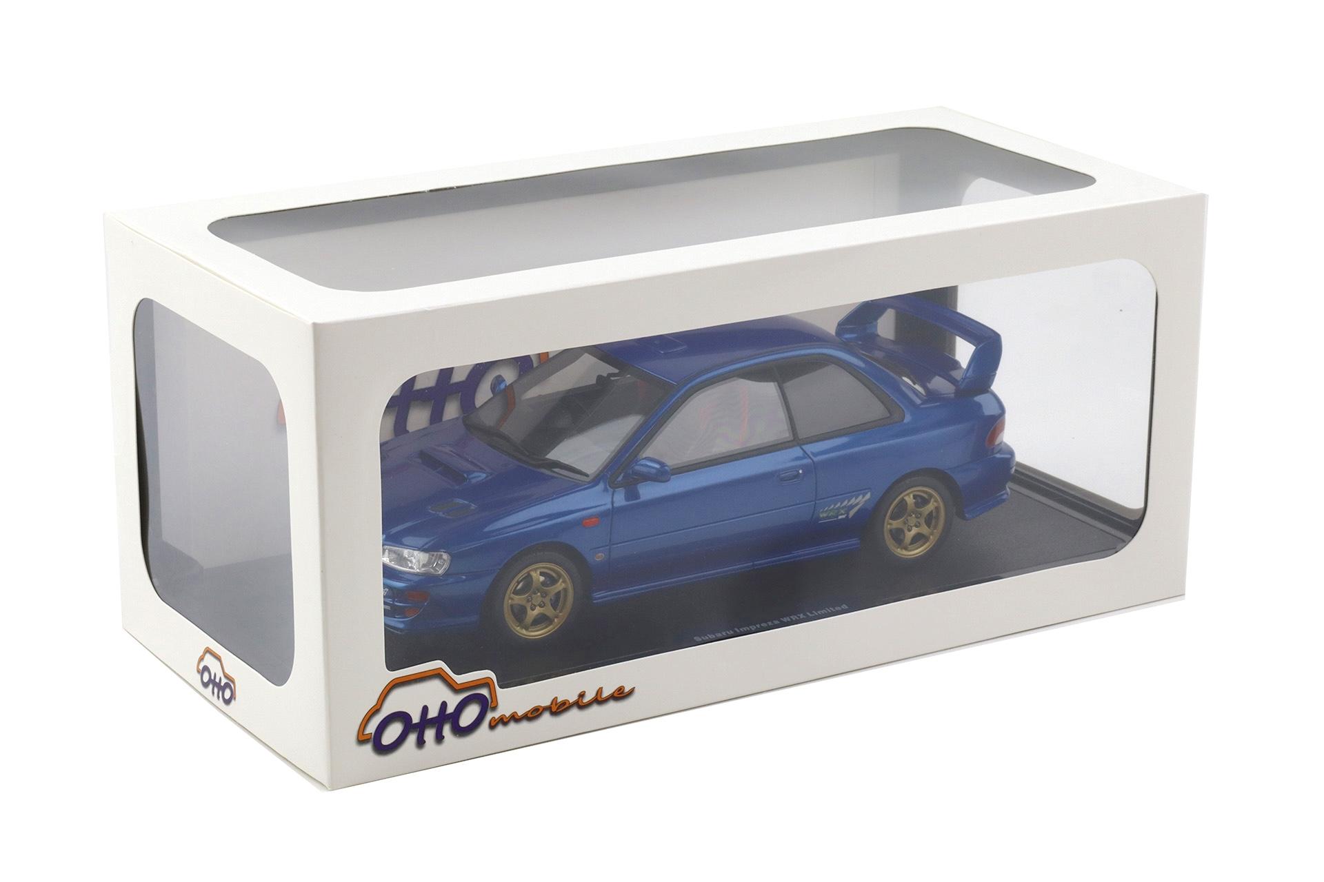 1:18 OTTO mobile OT1249 Subaru Impreza WRX Type R STI Version Sonic blue 1999