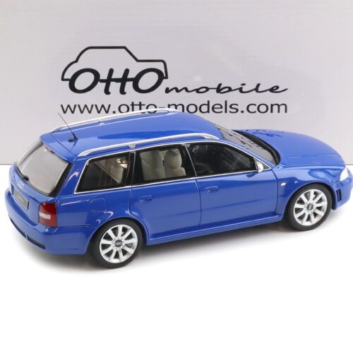 1:18 OTTO mobile OT1272 Audi RS4 Avant B5 Nogaro blue 2000