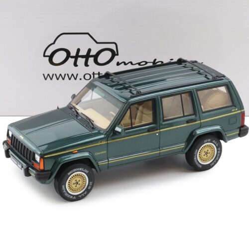 1:18 OTTO mobile OT1204 Jeep Cherokee XJ Limited Hunter green metallic 1995