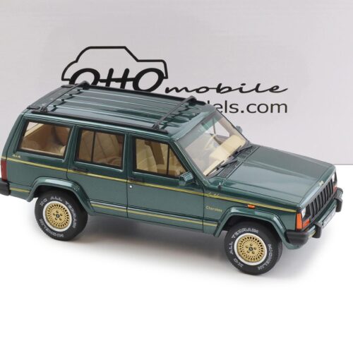 1:18 OTTO mobile OT1204 Jeep Cherokee XJ Limited Hunter green metallic 1995