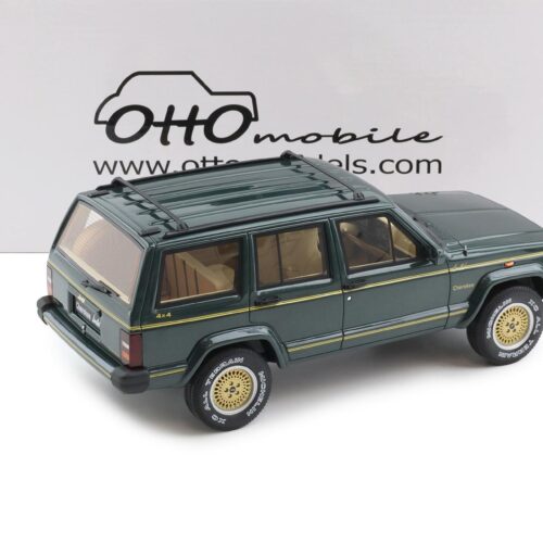 1:18 OTTO mobile OT1340 Jeep Cherokee XJ Limited dark Hunter green 1995