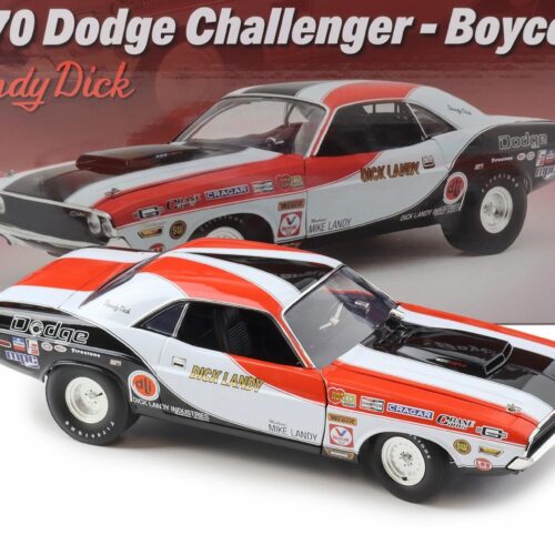 1:18 ACME 1970 Dodge Challenger 426 Hemi Boycott Dandy Dick A1806031