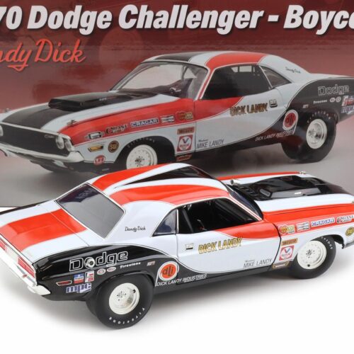 1:18 ACME 1970 Dodge Challenger 426 Hemi Boycott Dandy Dick A1806031