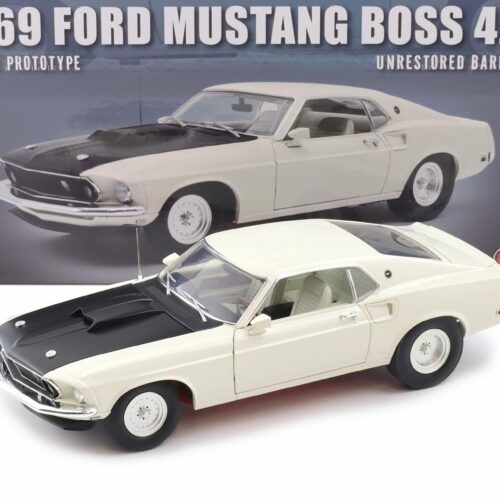 1:18 ACME 1969 Ford Mustang Boss 429 KK1201 Prototype Unrestored Barn find A1801891