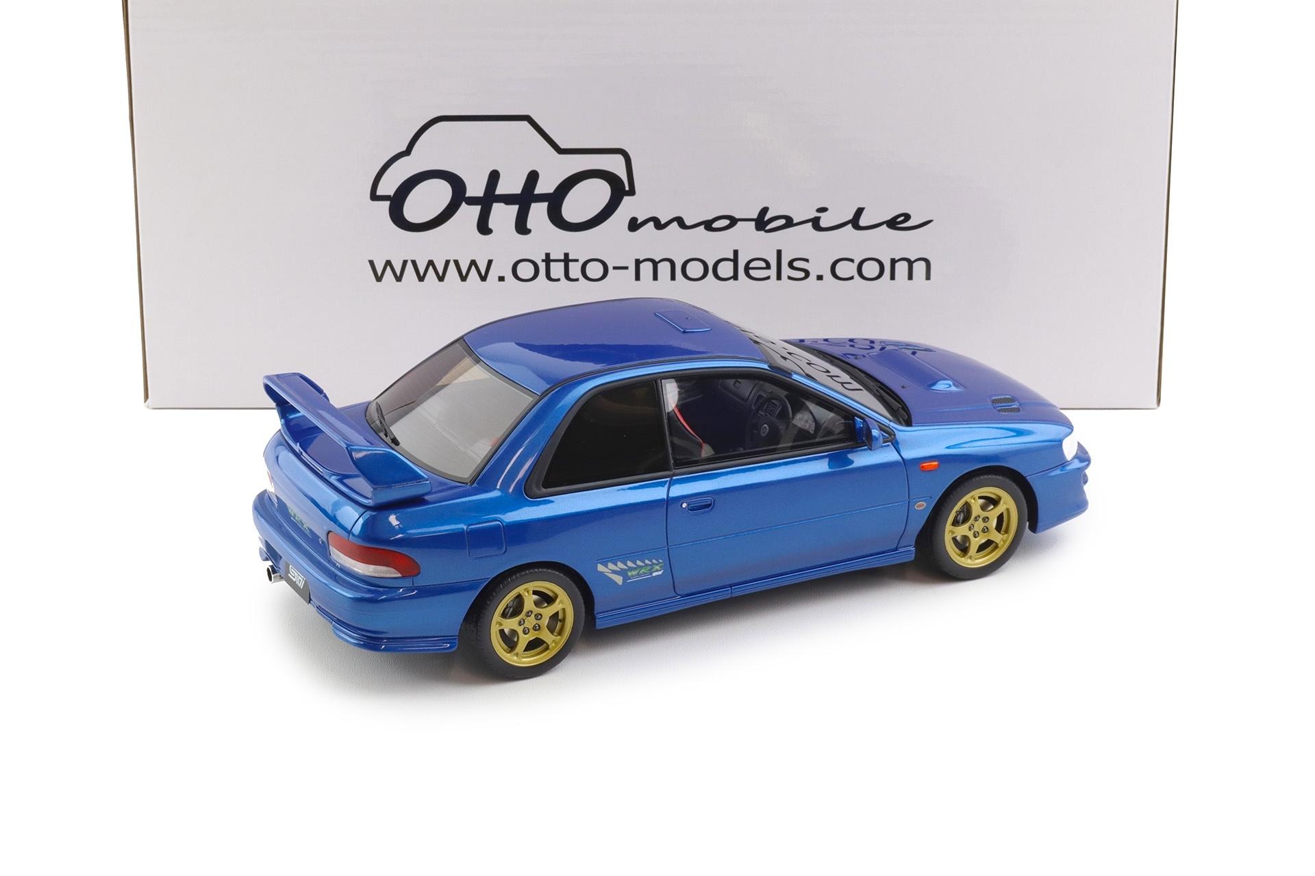 1:18 OTTO mobile OT1249 Subaru Impreza WRX Type R STI Version Sonic blue 1999