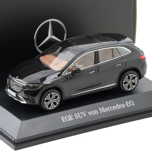 1:43 Spark Mercedes EQE SUV X294 Electric Art Line obsidian black DEALER VERSION