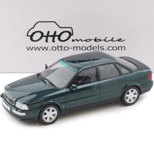 1:18 OTTO mobile OT1101 Audi S2 (B3) Sedan Emerald green 1993