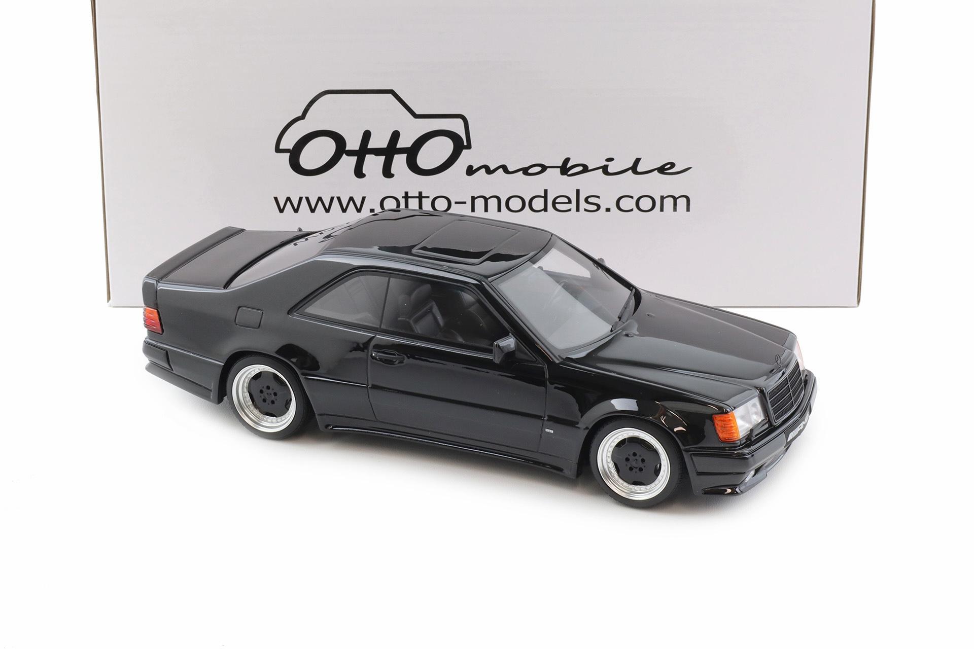 1:18 OTTO mobile OT209 Mercedes C124 6.0 AMG Coupe black The Hammer 1990