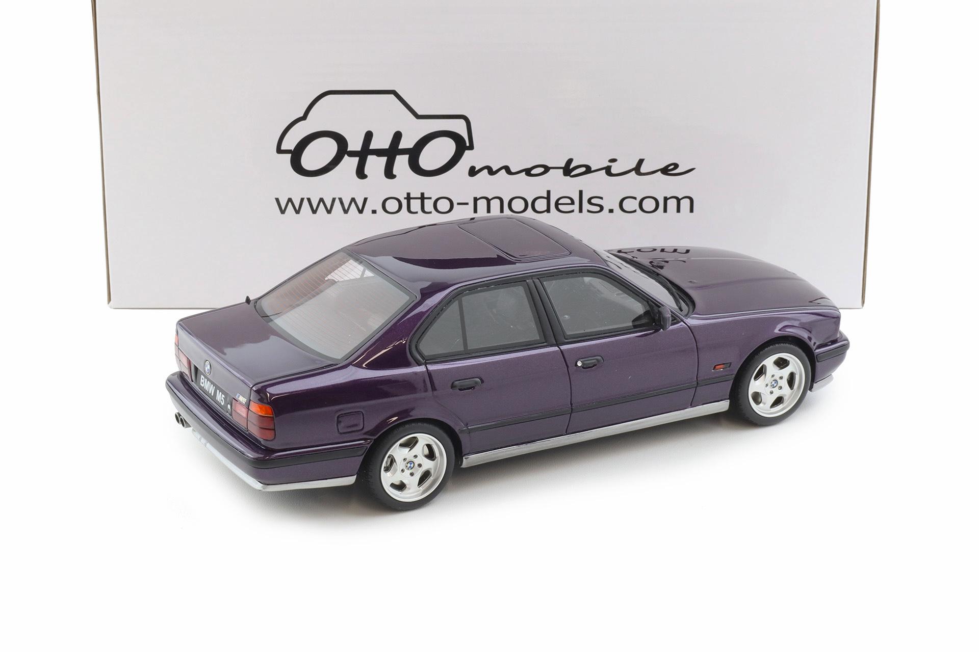 1:18 OTTO mobile OT106 BMW M5 E34 Limousine Daytona violet 1992
