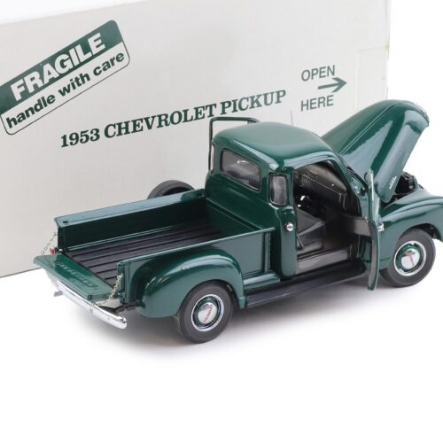 1:24 Danbury Mint 1953 Chevrolet 3100 Half-Ton Pickup Juniper green