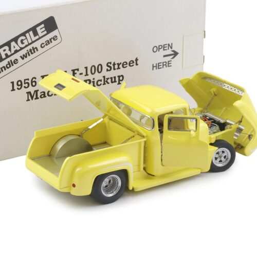 1:24 Danbury Mint 1956 Ford F-100 Street Machine Pickup yellow