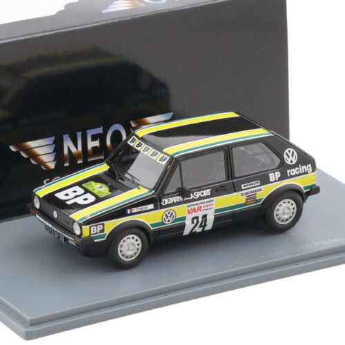 1:43 NEO VW Golf 1 Gr.1 BP Racing Rallye des 1000 Pistes 1980 #24