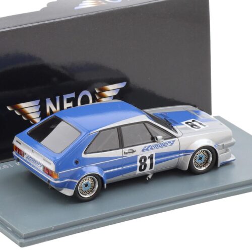 1:43 NEO VW Scirocco Gr.2 Zender DRM 1978 #81 silver/blue
