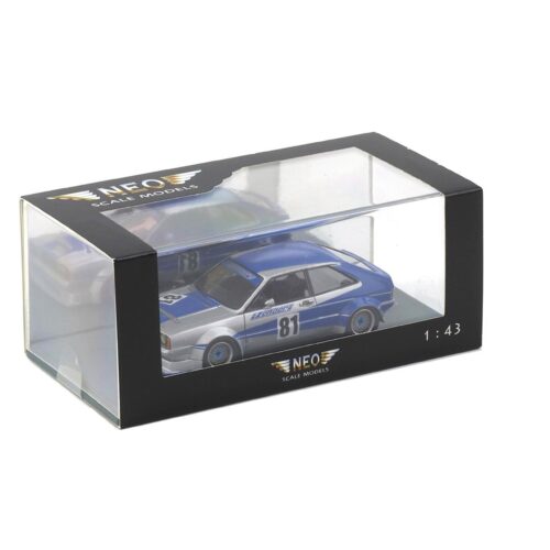 1:43 NEO VW Scirocco Gr.2 Zender DRM 1978 #81 silver/blue
