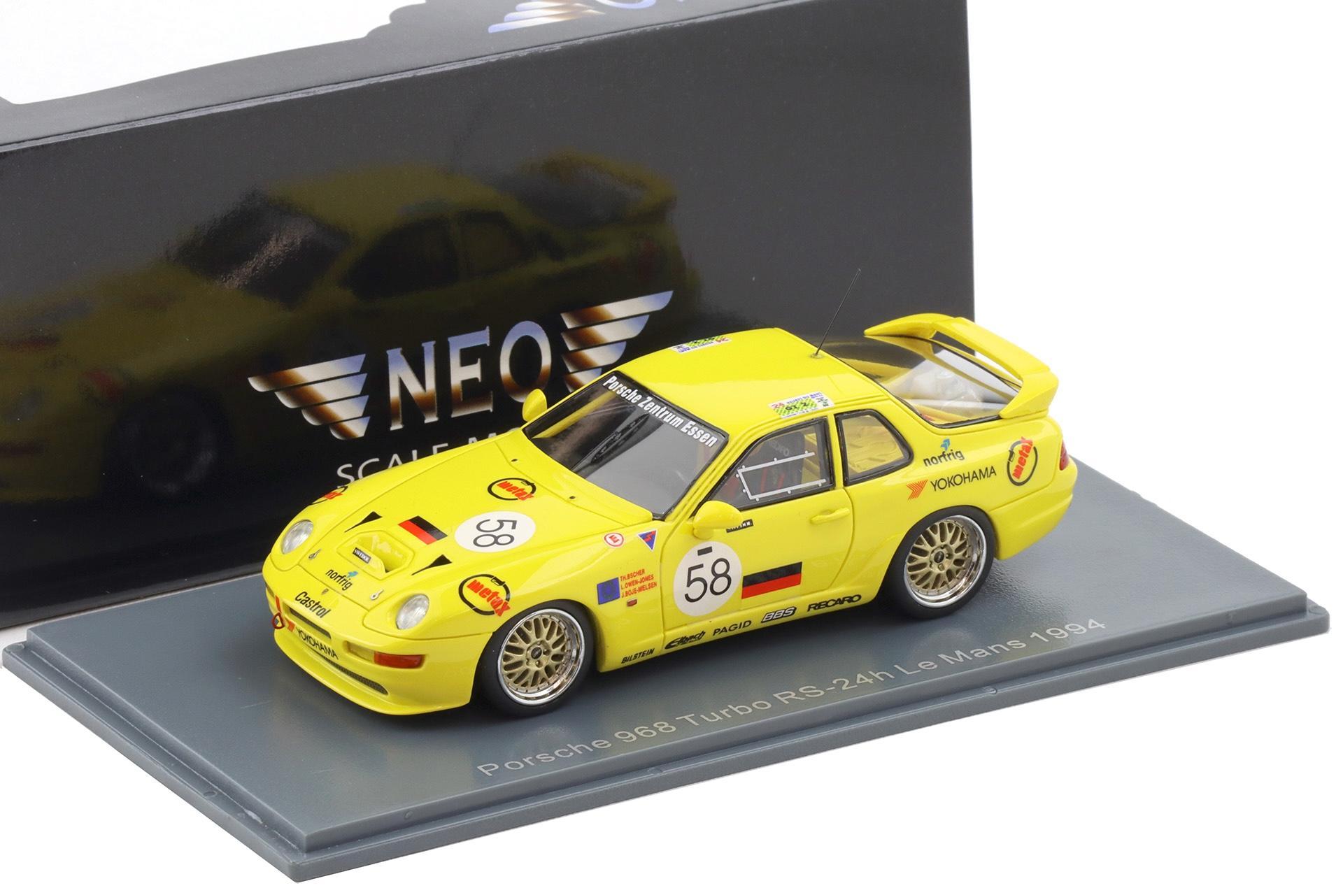 ID 112087 orig.jpg 1:43 NEO Porsche 968 Turbo RS 24h Le Mans 1994 #58 yellow