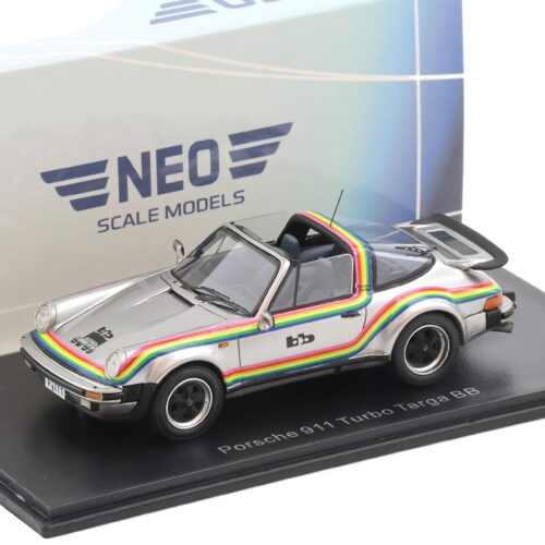 1:43 NEO Porsche 911 Turbo Targa B+B Buchmann silver