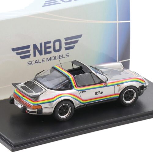 1:43 NEO Porsche 911 Turbo Targa B+B Buchmann silver