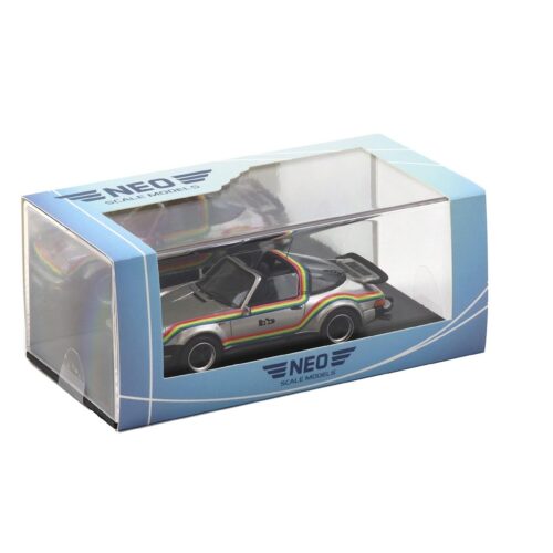 1:43 NEO Porsche 911 Turbo Targa B+B Buchmann silver