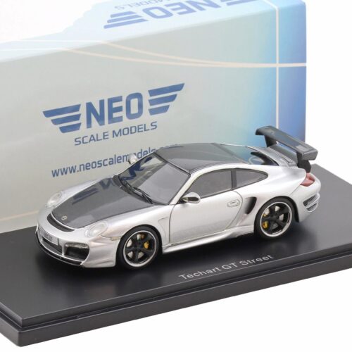 1:43 NEO Porsche 911 997 Techart GT Street R 2009 Coupe silver/grey