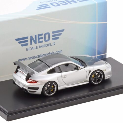 1:43 NEO Porsche 911 997 Techart GT Street R 2009 Coupe silver/grey