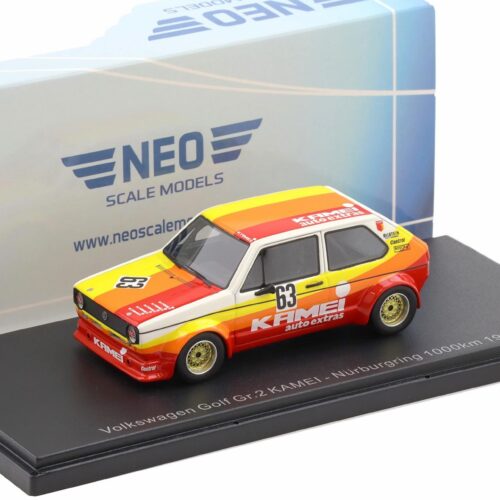 1:43 NEO VW Golf 1 Gr. 2 KAMEI Nürburgring 1000km 1977 #63