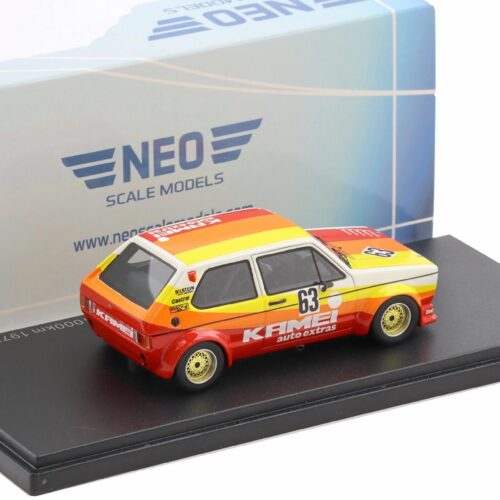 1:43 NEO VW Golf 1 Gr. 2 KAMEI Nürburgring 1000km 1977 #63