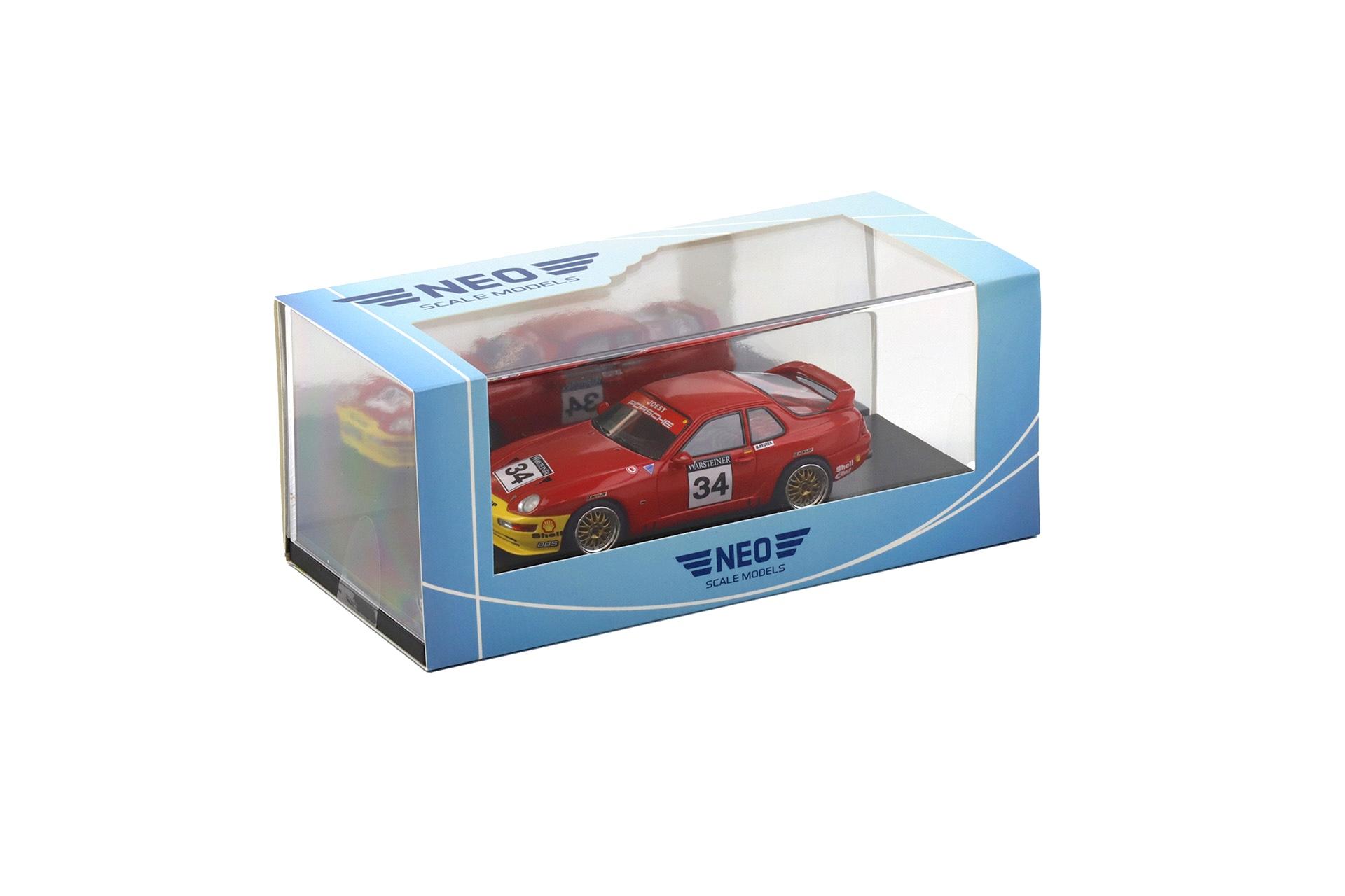 1:43 NEO Porsche 968 Turbo RS ADAC GT Cup 1993 #34 Reuter