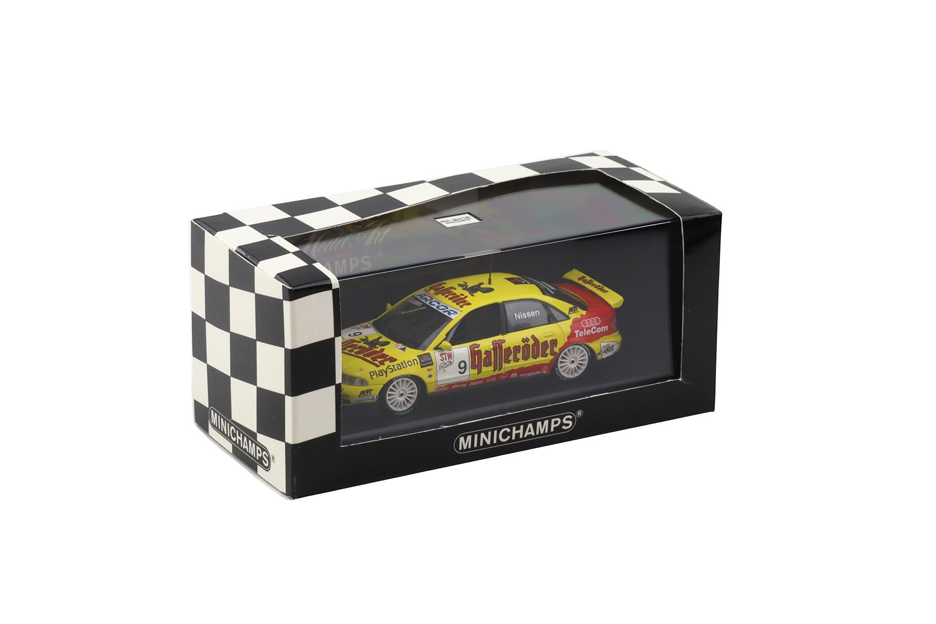 1:43 Minichamps Audi A4 STW 1999 Team ABT K.Nissen #9 Hasseröder