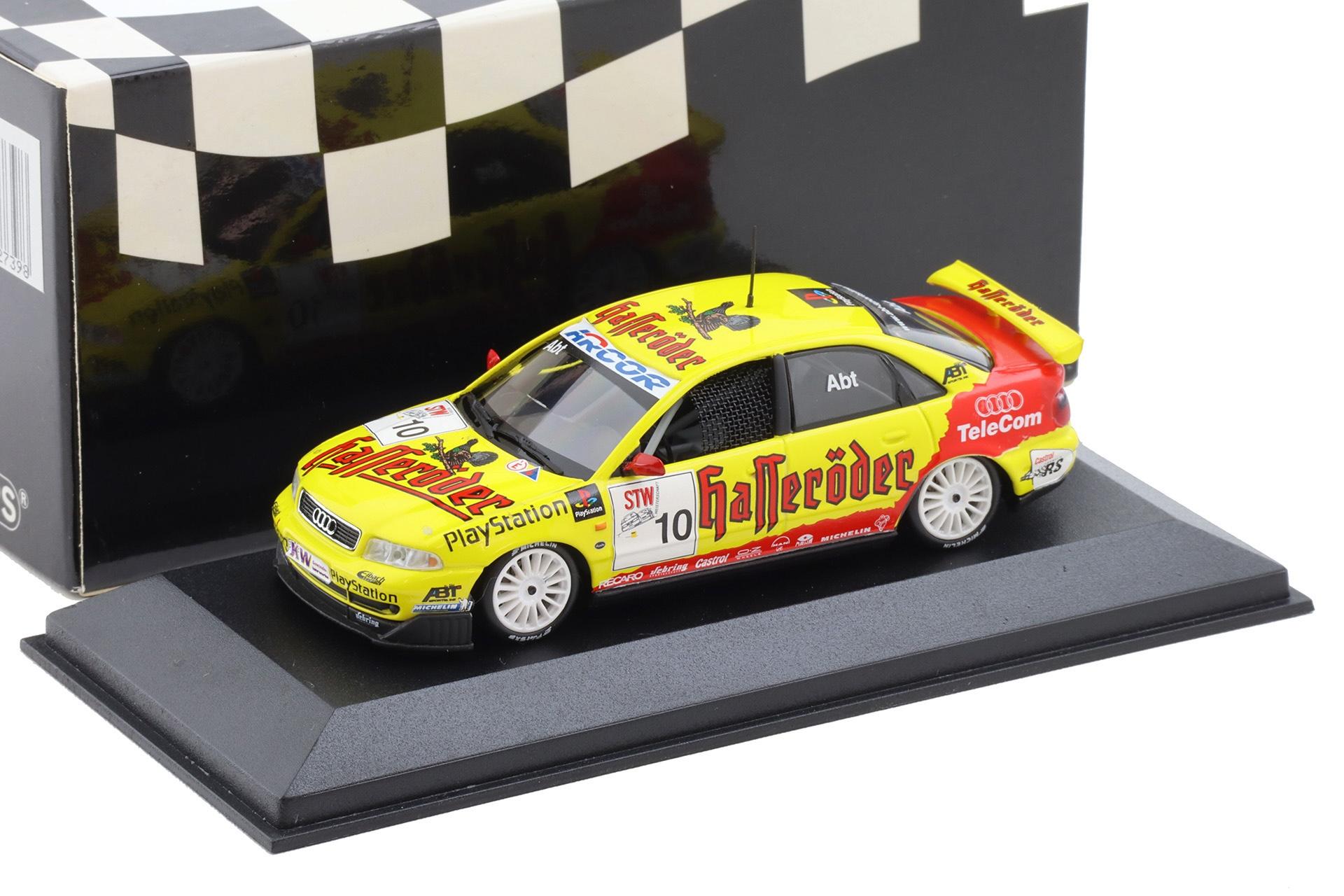 ID 112121 orig.jpg 1:43 Minichamps Audi A4 STW 1999 Team Abt Ch. Abt #10 Hasseröder