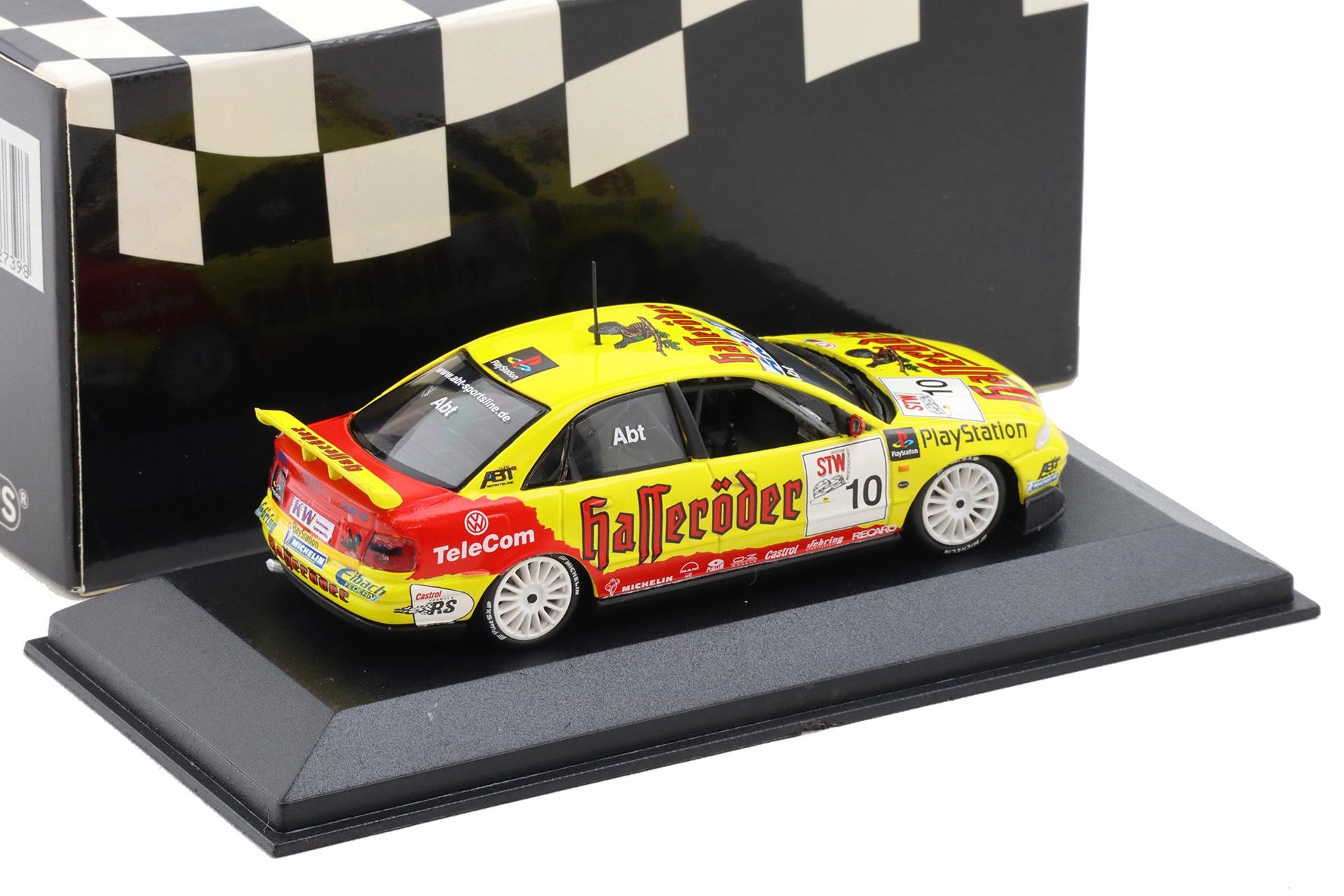 1:43 Minichamps Audi A4 STW 1999 Team Abt Ch. Abt #10 Hasseröder