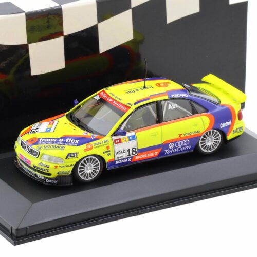 1:43 Minichamps Audi A4 Quattro STW 1997 Team Abt Ch. Abt #18
