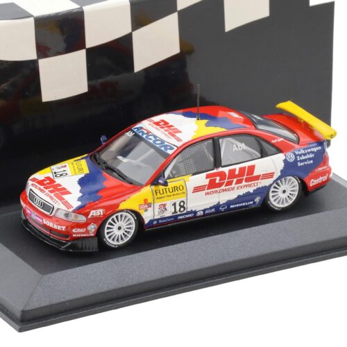 1:43 Minichamps Audi A4 STW 1998 Team Abt Ch. Abt #18 DHL