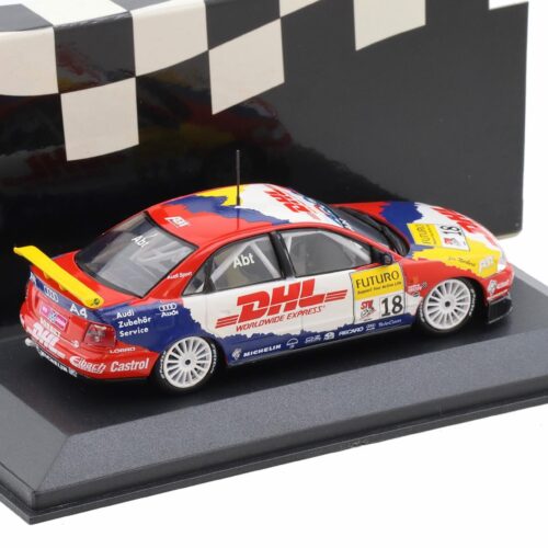 1:43 Minichamps Audi A4 STW 1998 Team Abt Ch. Abt #18 DHL
