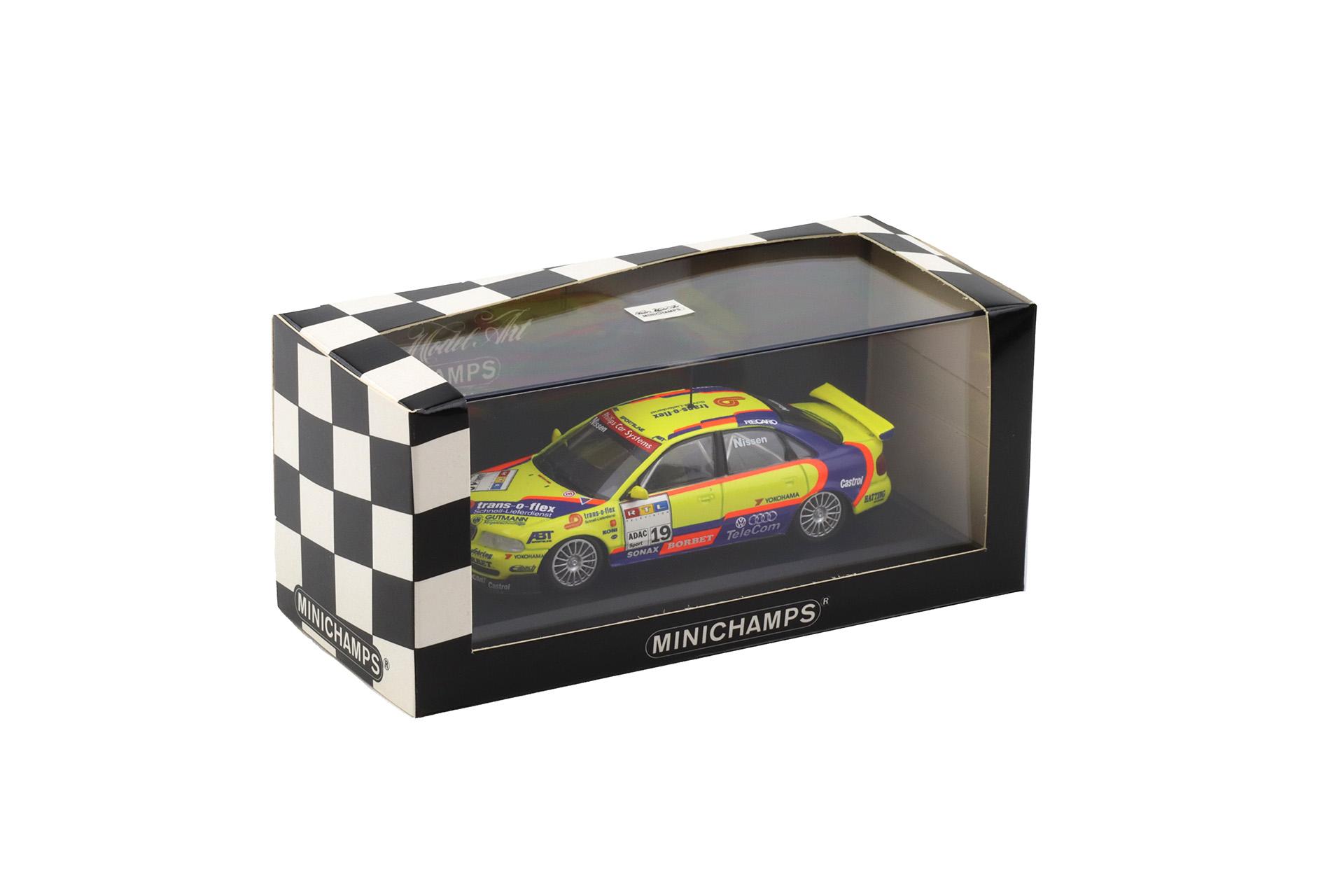 1:43 Minichamps Audi A4 Quattro STW 1997 Team Abt K.Nissen #19