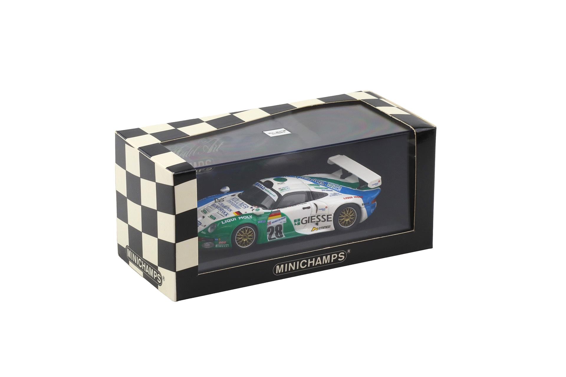 1:43 Minichamps Porsche 911 993 GT1 Le Mans 1997 Konrad Motorsport #28 Konrad/Baldi
