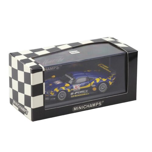 1:43 Minichamps Porsche 911 993 GT1 FIA GT Series 1997 Blue Corai #30