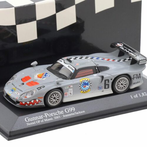 1:43 Minichamps Gunnar-Porsche G99 Shark Nextel GP of Miami 2003 Jeannette/ Jackson