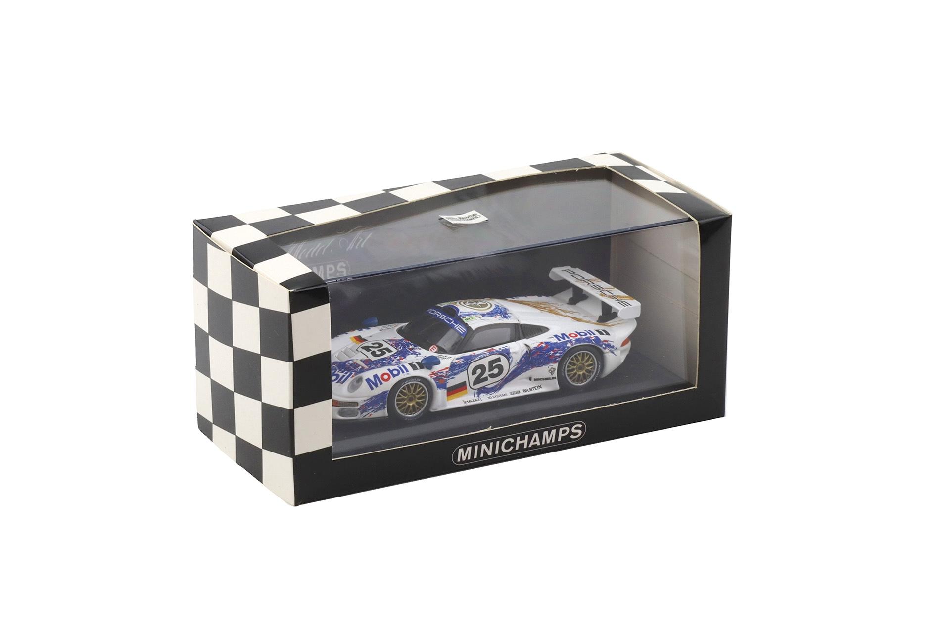 1:43 Minichamps Porsche 911 993 GT1 Le Mans 1996 #25 Stuck/ Boutsen/ Wollek