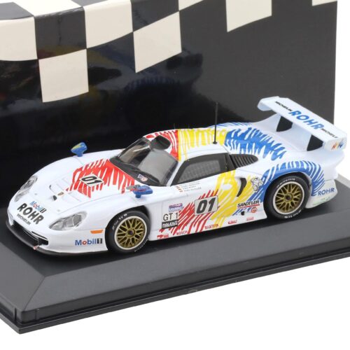 1:43 Minichamps Porsche 911 996 GT1 2nd Daytona 1998 Team Rohr #01 McNish