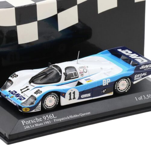 1:43 Minichamps Porsche 956L 24h Le Mans 1983 #11 Fitzpatrick/Hobbs/Quester