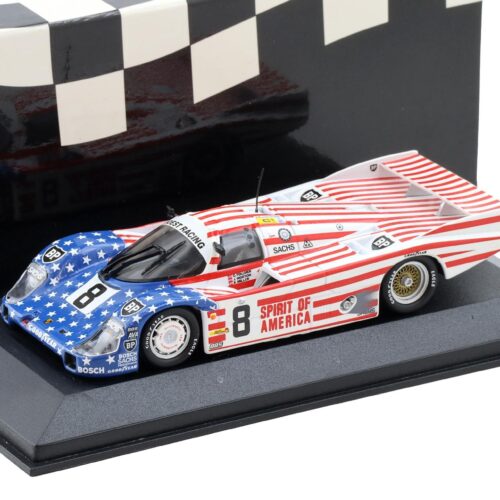 1:43 Minichamps Porsche 956 L 1986 Stars and Stripes #8 Follmer/Morton/Miller