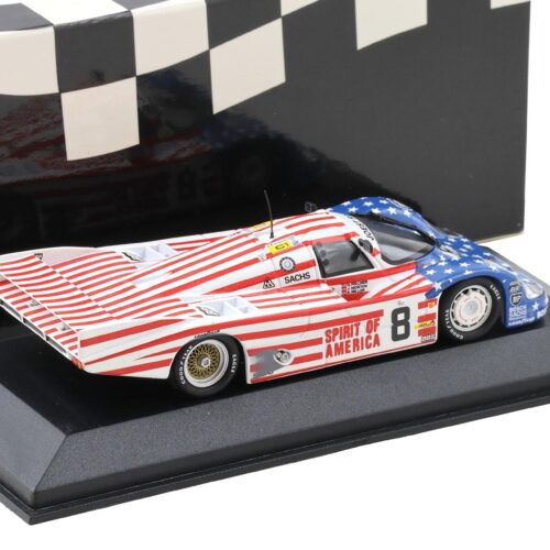 1:43 Minichamps Porsche 956 L 1986 Stars and Stripes #8 Follmer/Morton/Miller