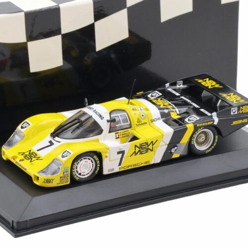 1:43 Minichamps Porsche 956 L 1st Le Mans 1985 New Man #7 Ludwig/Winter/Barilla