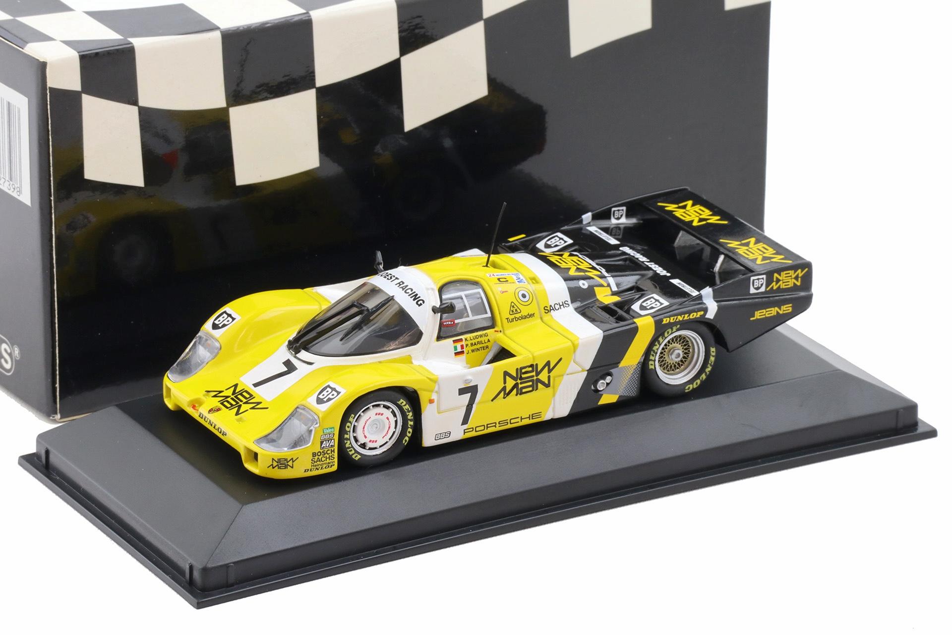 ID 112172 orig.jpg 1:43 Minichamps Porsche 956 L 1st Le Mans 1985 New Man #7 Ludwig/Winter/Barilla