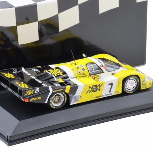 1:43 Minichamps Porsche 956 L 1st Le Mans 1985 New Man #7 Ludwig/Winter/Barilla