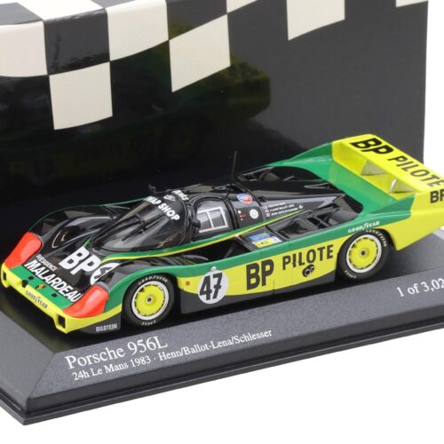 1:43 Minichamps Porsche 956 L 24h Le Mans 1983 Henn/ Ballot-Lena/ Schlesser #47 BP