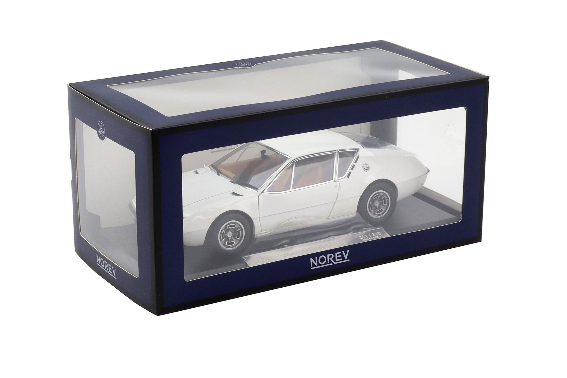 1:18 Norev Alpine A310 1600 VE 1972 white - Limited 310 pcs.