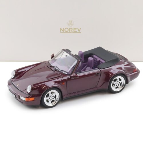 1:18 Norev Porsche 911 964 Carrera 2 WTL Cabriolet 1992 Amethyst - Limited 200 pcs.